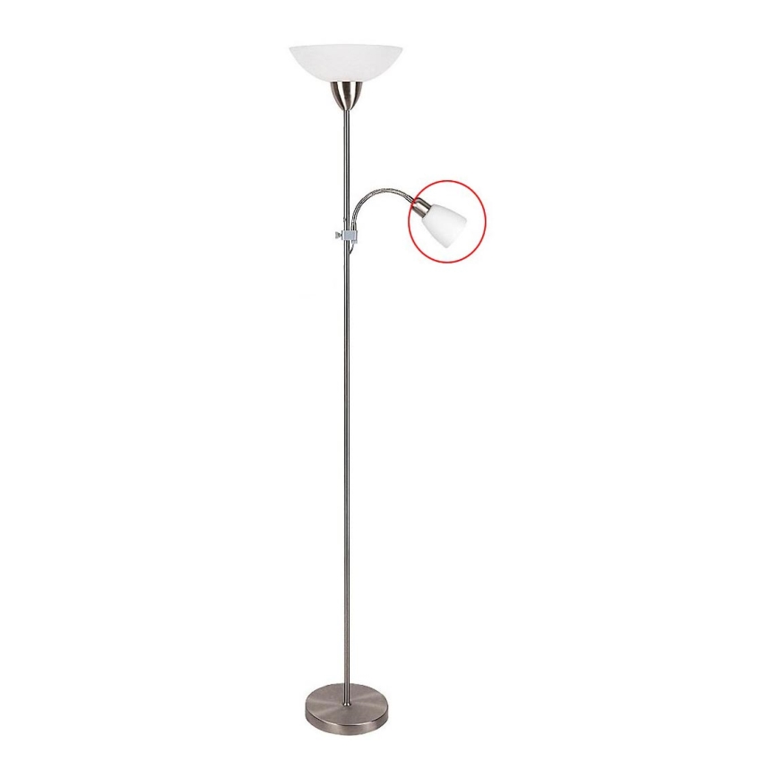 Rabalux 4067 - Zamjensko staklo za podnu lampu DIANA E14 malo bijela