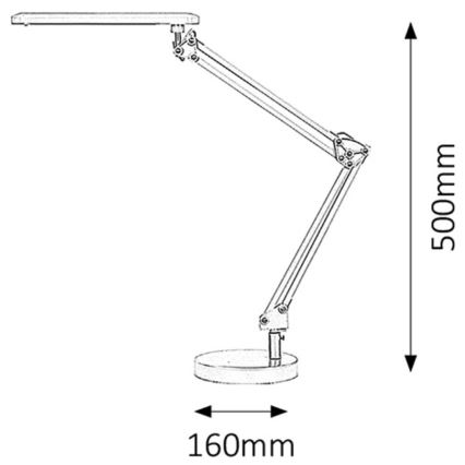 Rabalux - LED Stolna lampa 1xLED/5,6W/230V