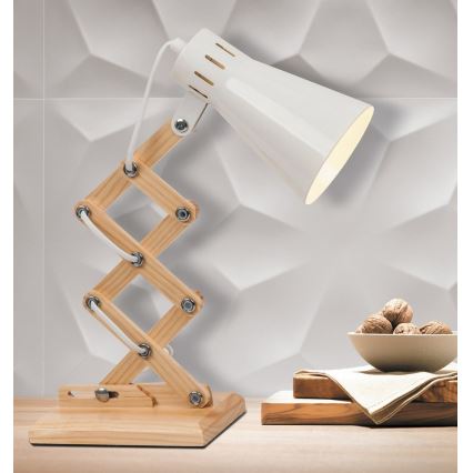 Rabalux - Stolna lampa 1xE14/25W/230V kaučukovac