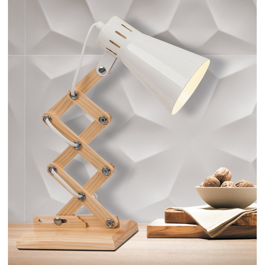 Rabalux - Stolna lampa 1xE14/25W/230V kaučukovac