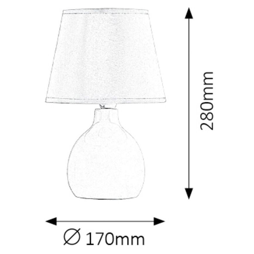 Rabalux - Stolna lampa 1xE14/40W/230V
