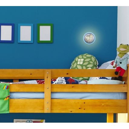 Rabalux - LED Dječja zidna svjetiljka LED/0,3W/2x AA