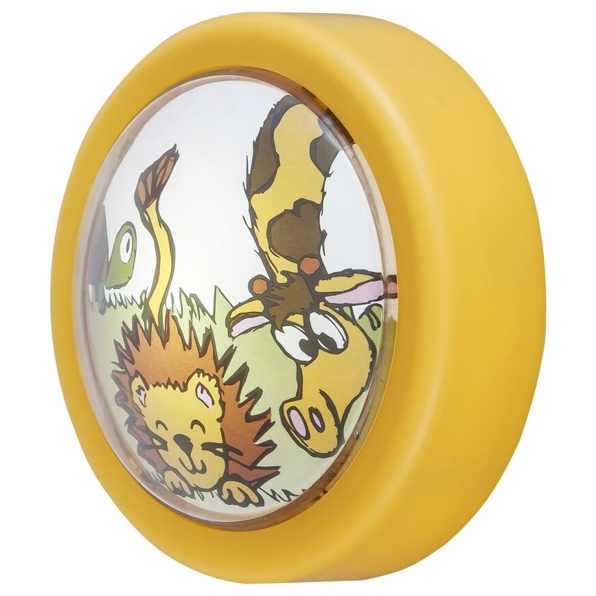 Rabalux - LED Dječja zidna svjetiljka LEON LED/0,3W/2xAA