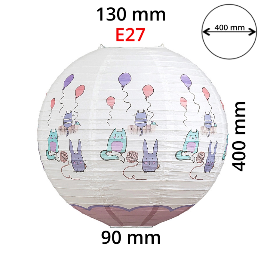 Rabalux 4632 - Dječje sjenilo za dječji luster CATHY E27 pr. 40 cm