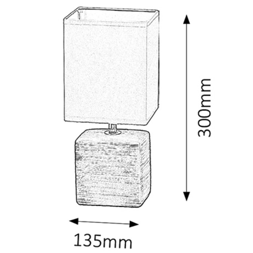 Rabalux - Stolna lampa 1xE14/40W/230V