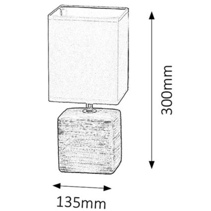 Rabalux - Stolna lampa 1xE14/40W/230V