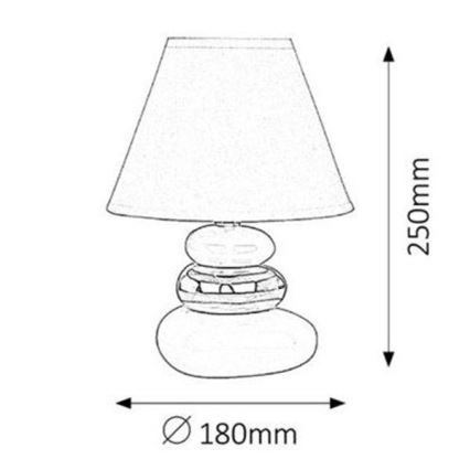 Rabalux - Stolna lampa 1xE14/40W/230V