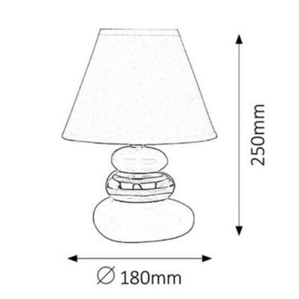 Rabalux - Stolna lampa 1xE14/40W/230V