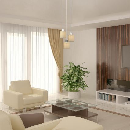 Rabalux - Luster na užetu 3xE14/25W/230V