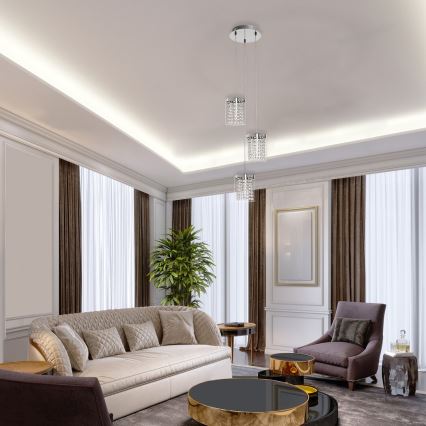 Rabalux - LED luster na užetu ASTRELLA 3xLED/6W/230V