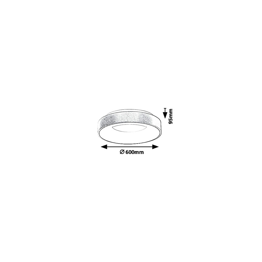 Rabalux 5053 - LED Stropna svjetiljka CARMELA LED/50W/230V