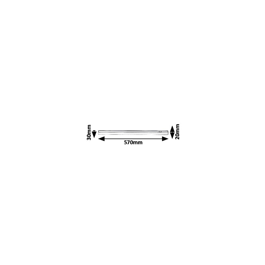 LED Svjetiljka ispod ormarića LED/9W/230V