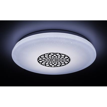 Rabalux - LED RGB Prigušiva stropna svjetiljka LED/24W/230V 3000-6500K Wi-Fi Tuya pr. 39,5 cm + daljinski upravljač