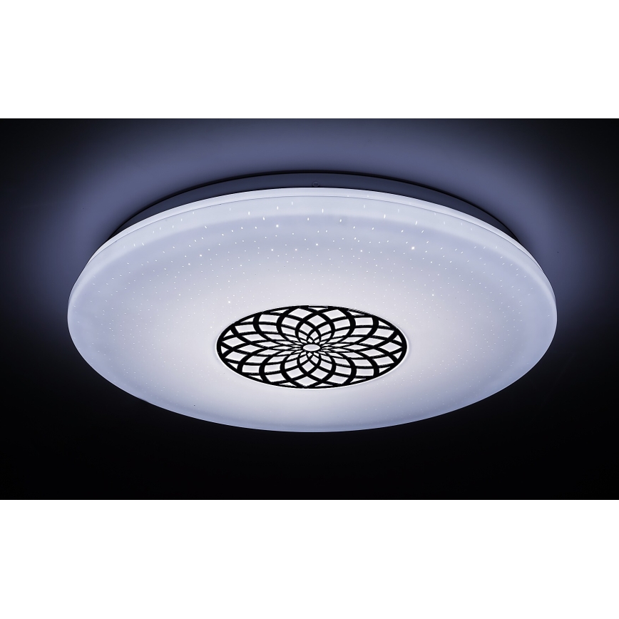 Rabalux - LED RGB Prigušiva stropna svjetiljka LED/24W/230V 3000-6500K Wi-Fi Tuya pr. 39,5 cm + daljinski upravljač
