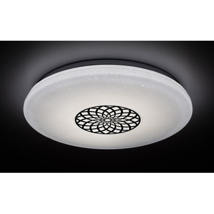 Rabalux - LED RGB Prigušiva stropna svjetiljka LED/24W/230V Wi-Fi 3000-6500K pr. 39,5 cm + daljinski upravljač