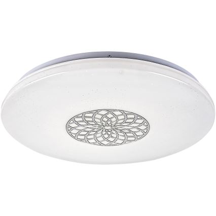 Rabalux - LED RGB Prigušiva stropna svjetiljka LED/24W/230V 3000-6500K Wi-Fi Tuya pr. 39,5 cm + daljinski upravljač