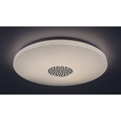 Rabalux - LED RGB Prigušiva stropna svjetiljka LED/40W/230V 3000-6500K Wi-Fi Tuya pr. 60 cm + daljinski upravljač