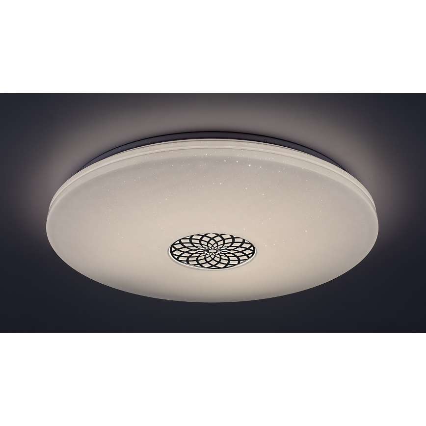 Rabalux - LED RGB Prigušiva stropna svjetiljka LED/40W/230V 3000-6500K Wi-Fi Tuya pr. 60 cm + daljinski upravljač