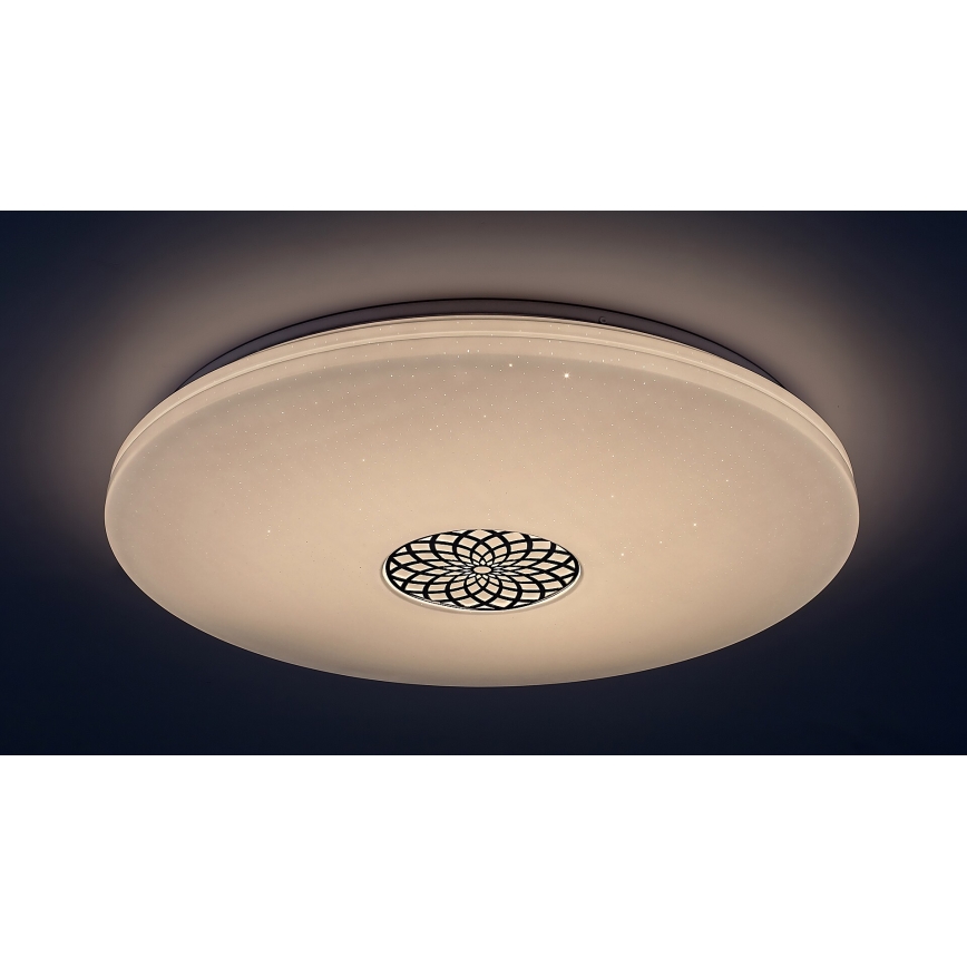 Rabalux - LED RGB Prigušiva stropna svjetiljka LED/40W/230V 3000-6500K Wi-Fi Tuya pr. 60 cm + daljinski upravljač