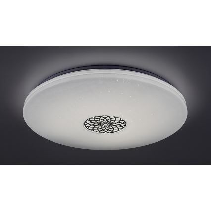 Rabalux - LED RGB stropna svjetiljka s prigušivanjem LED/40W/230V 3000-6500K Wi-Fi Tuya promjera 60 cm + daljinski upravljač