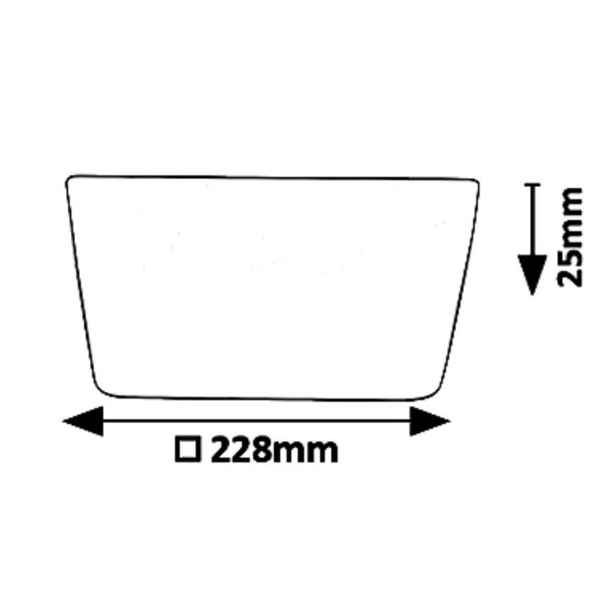 Rabalux - LED Ugradbena svjetiljka OLEG LED/24W/230V IP65