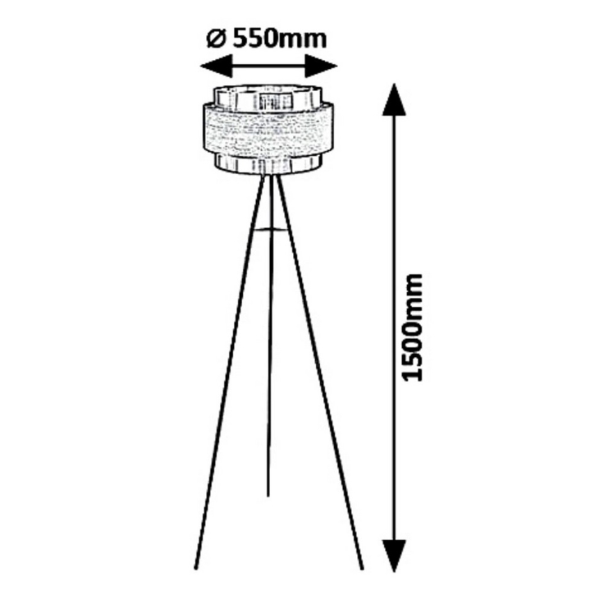 Rabalux - Stajaća lampa BASIL 1xE27/40W/230V