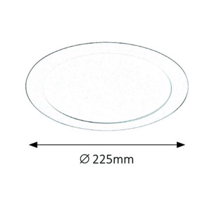 Rabalux - LED Ugradbena svjetiljka LED/18W/230V
