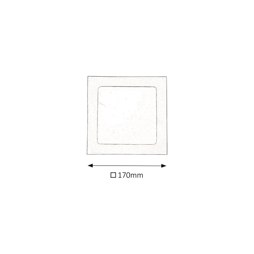 Rabalux - LED Ugradbena svjetiljka za kupaonicu LED/12W/230V IP44 3000K