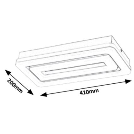 Rabalux - LED Stropna svjetiljka LED/40W/230V