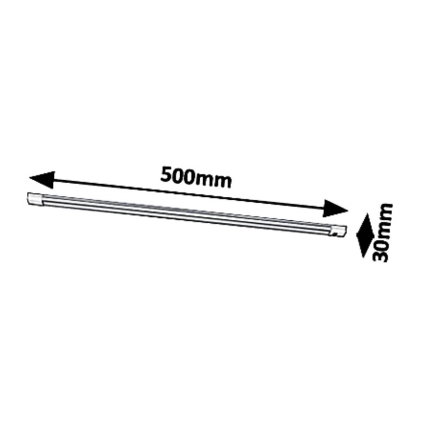 Rabalux - LED Prigušiva podelementna svjetiljka sa senzorom LED/8W/230V
