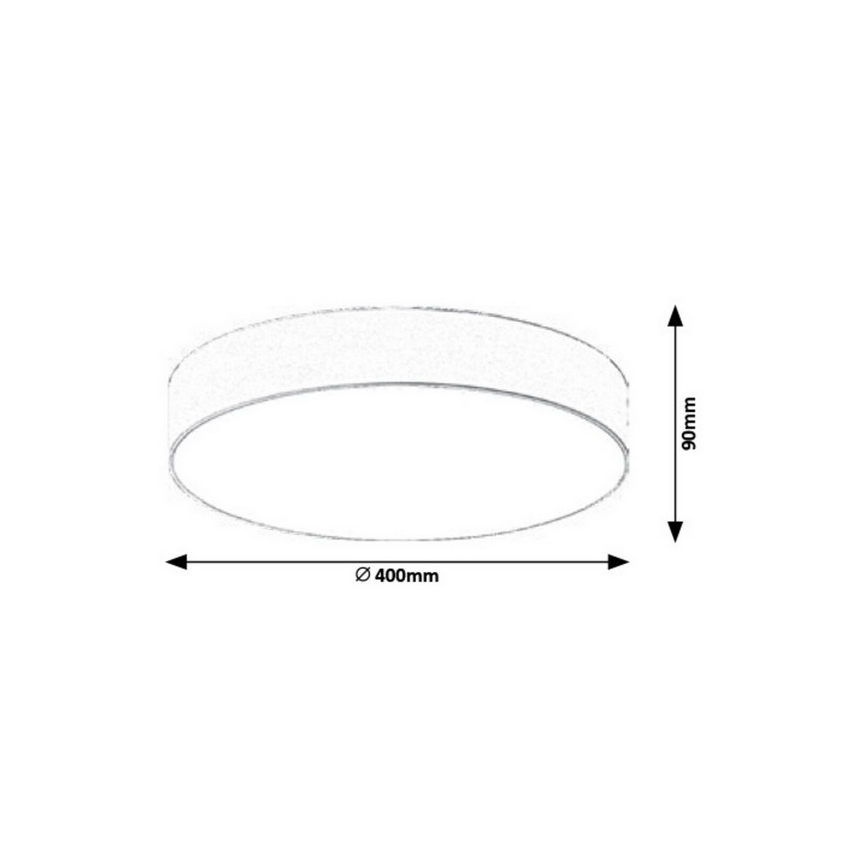 Rabalux - LED stropna svjetiljka LED/24W/230V promjer 40 cm