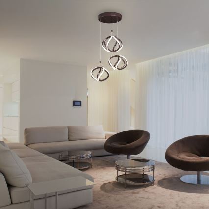 Rabalux - LED Luster na sajli LED/50W/230V