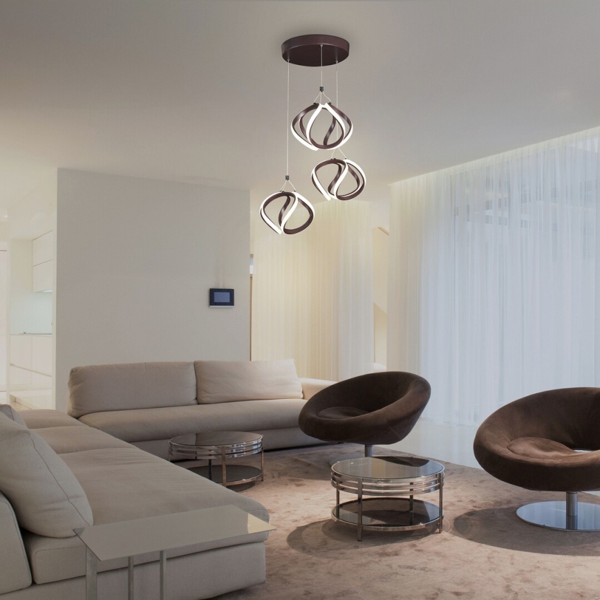 Rabalux - LED Luster na sajli LED/50W/230V