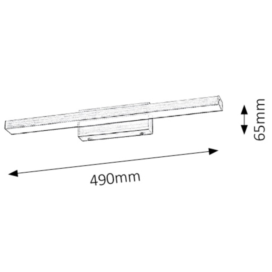 Rabalux - LED Zrcalno osvjetljenje za kupaonicu 1xLED/12W/230V IP44