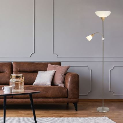 Rabalux - Stajaća lampa 1xE27/40W/230V + 1xE14/40W/230V