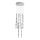 Rabalux 5766 - LED luster na sajli RAINA 8xLED/7,5W/230V