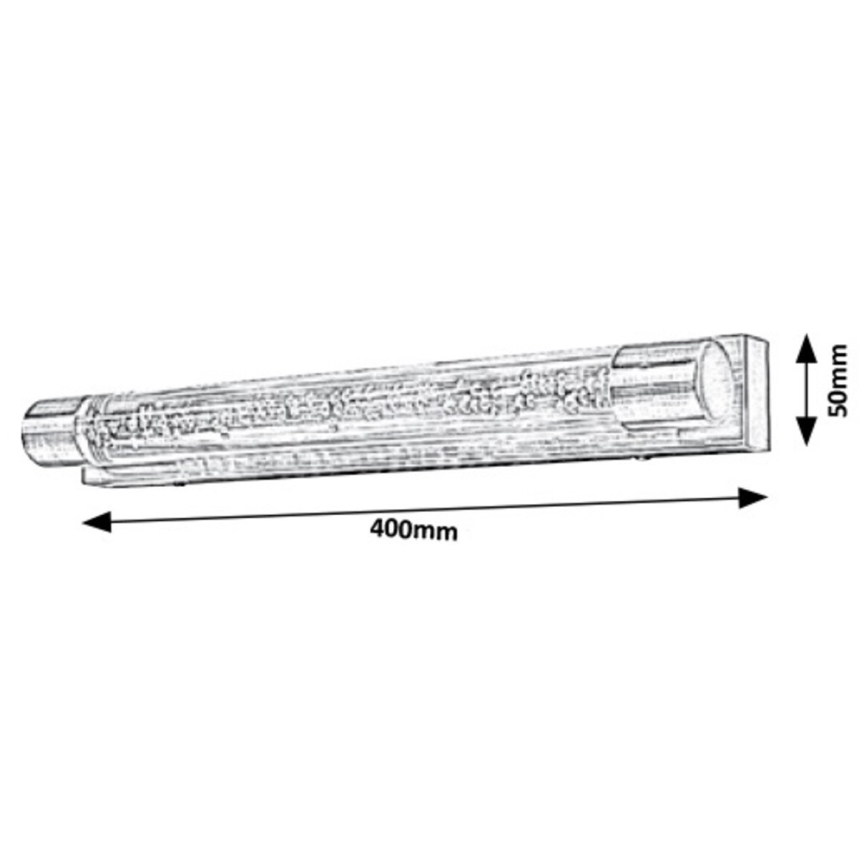 Rabalux - LED Zidna svjetiljka za kupaonicu 2xLED/5W/230V IP44