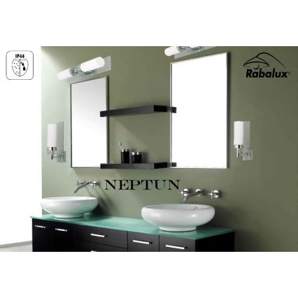 Rabalux 5823 - Zidna svjetiljka za kupaonicu NEPTUN 1xE14/40W/230V IP44