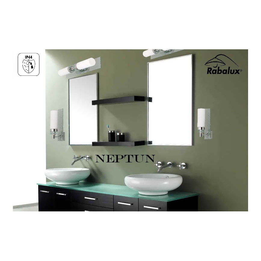 Rabalux 5823 - Zidna svjetiljka za kupaonicu NEPTUN 1xE14/40W/230V IP44