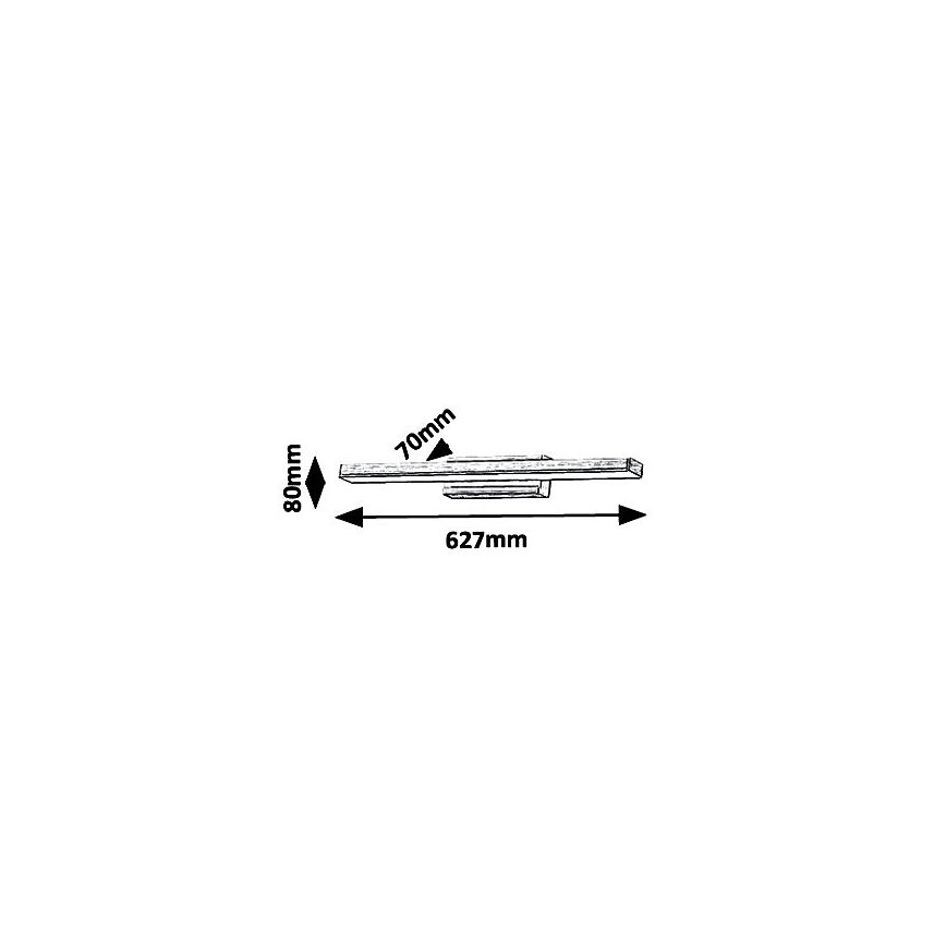 Rabalux - LED kupaonska rasvjeta za ogledalo LED/18W/230V IP44