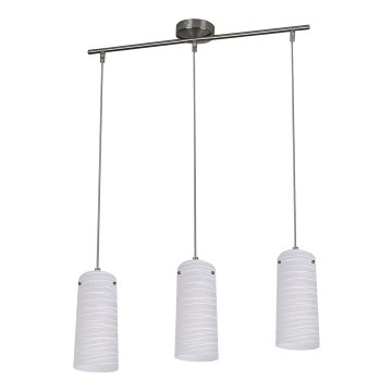 Rabalux 6338 - Luster AUREL 3xE27/60W/230V