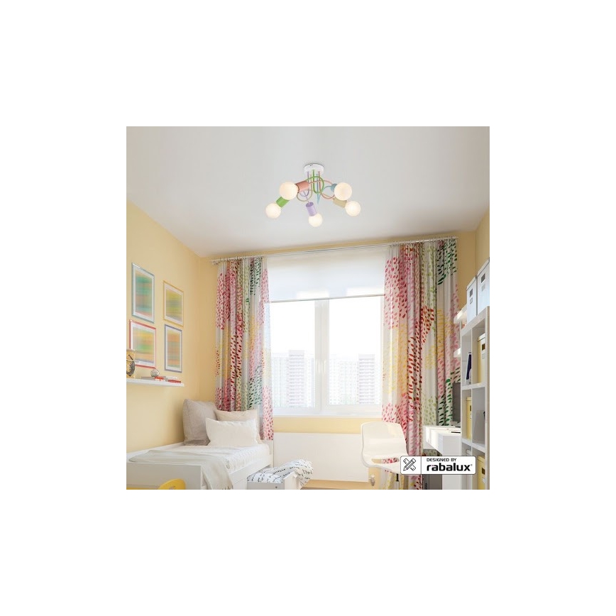 Rabalux - Nadgradni luster 5xE27/40W/230V