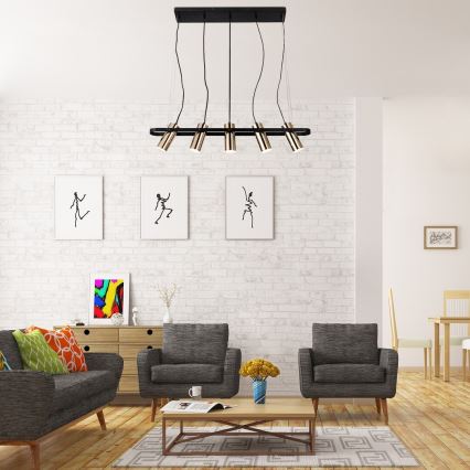 Rabalux - LED luster na užetu RAVEN LED/25W/230V