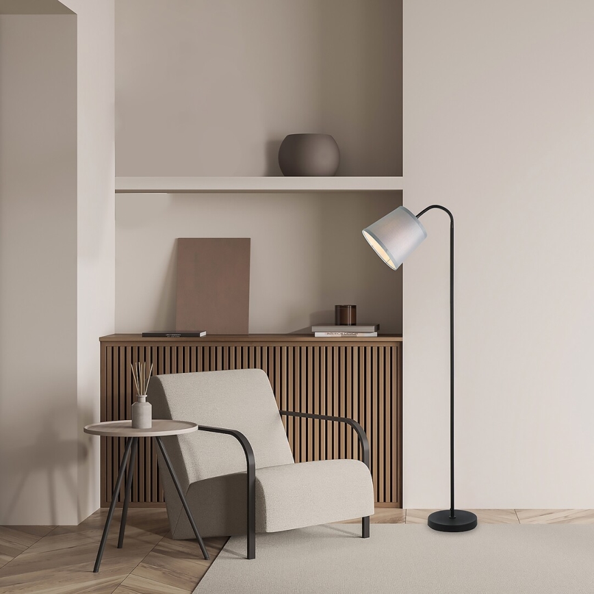 Rabalux - Podna lampa 1xE27/25W/230V siva
