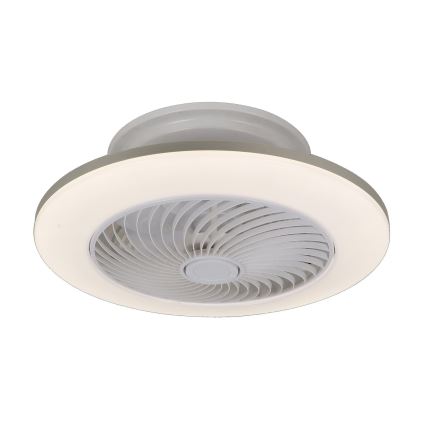 Rabalux - LED Prigušiva stropna svjetiljka s ventilatorom DALFON LED/36W/230V 3000-6000K + daljinski upravljač