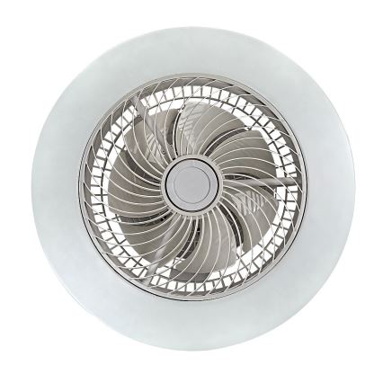 Rabalux - LED Prigušiva stropna svjetiljka s ventilatorom DALFON LED/36W/230V 3000-6000K + daljinski upravljač