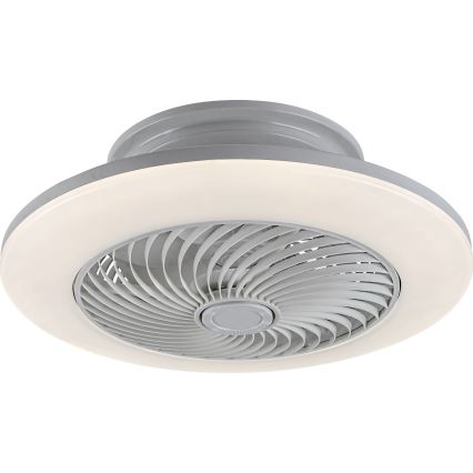 Rabalux - LED Prigušiva stropna svjetiljka s ventilatorom DALFON LED/36W/230V 3000-6000K + daljinski upravljač