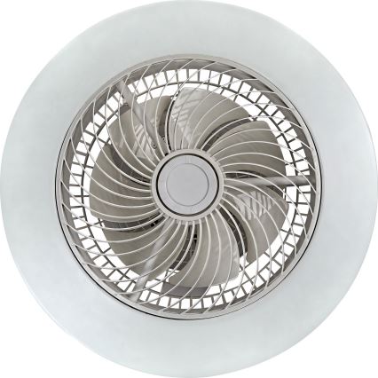 Rabalux - LED Prigušiva stropna svjetiljka s ventilatorom DALFON LED/36W/230V 3000-6000K + daljinski upravljač