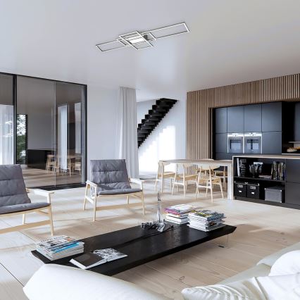 Rabalux - prigušivo LED stropno svjetlo LED/54W/230V 3000-6500K + daljinski upravljač 42x105 cm