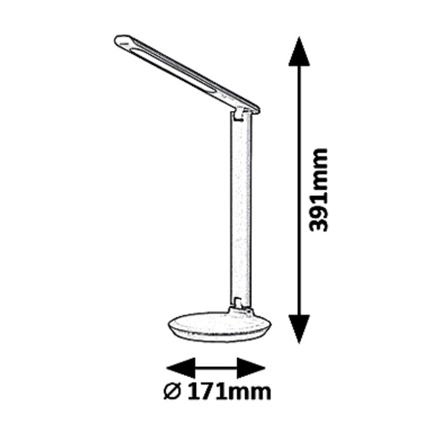 Rabalux 6979 - LED Prigušiva stolna lampa OSIAS LED/9W/230V